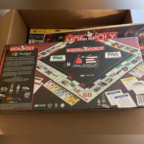 Dale Earnhardt Monopoly Sealed - Picture 2 of 2